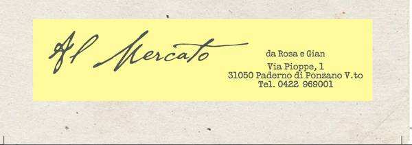 Al Mercato da Rosa e Gian