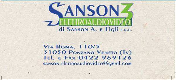 Sanson 3 Elettroaudiovideo